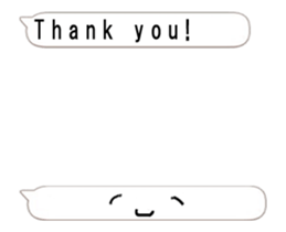 Thank you from balloon!(Japanese) sticker #15570508