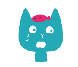 This is Convenient cat sticker #15570804