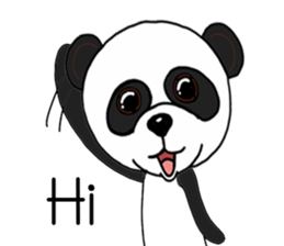 Panda skinny sticker #15570854