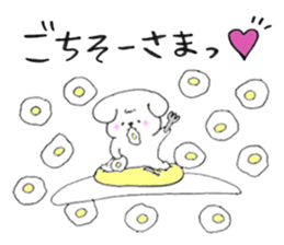 Maltese dog Snow sticker #15571512