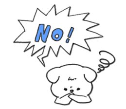 Maltese dog Snow sticker #15571514