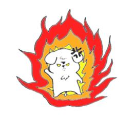 Maltese dog Snow sticker #15571520