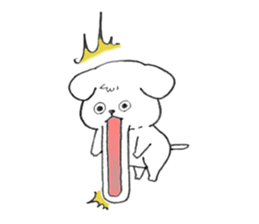 Maltese dog Snow sticker #15571522