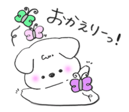 Maltese dog Snow sticker #15571524