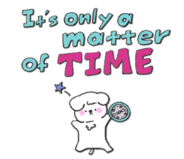 Maltese dog Snow sticker #15571535