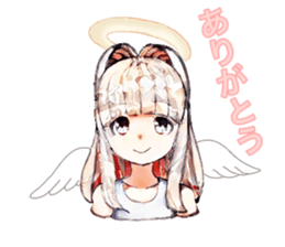 Tenshichan Sticker2 sticker #15571802