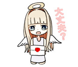Tenshichan Sticker2 sticker #15571817