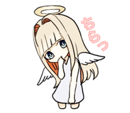 Tenshichan Sticker2 sticker #15571829