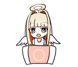 Tenshichan Sticker2 sticker #15571840