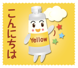 rainbow paint boys sticker #15572572