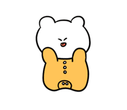 ROMPERS BEAR2 sticker #15573233