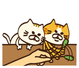 I want to say Meowing in honorifics sticker #15573817