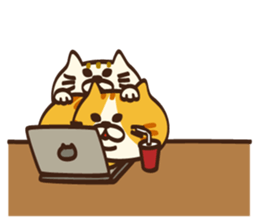 I want to say Meowing in honorifics sticker #15573836