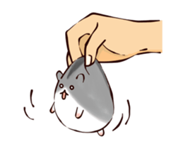 Very soft hamster3 sticker #15573848