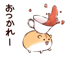 Very soft hamster3 sticker #15573852