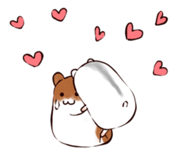 Very soft hamster3 sticker #15573868