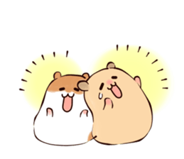 Very soft hamster3 sticker #15573871