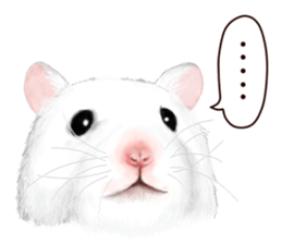 Very soft hamster3 sticker #15573878