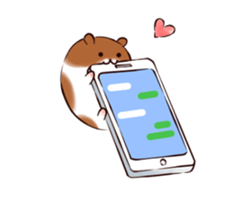 Very soft hamster3 sticker #15573880