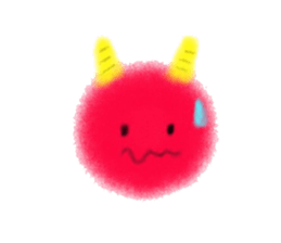 Oni divided stamp sticker #15573992