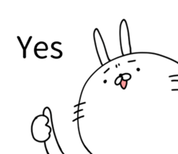 Japanese [tanaka] rabbit sticker #15574352