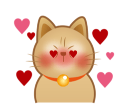Cute cat Ginji's Sticker sticker #15574569