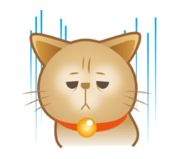 Cute cat Ginji's Sticker sticker #15574579
