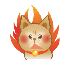 Cute cat Ginji's Sticker sticker #15574581