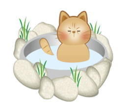 Cute cat Ginji's Sticker sticker #15574584