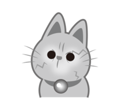 Cute cat Ginji's Sticker sticker #15574596