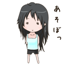 Kyuujitunojyoshi sticker #15574605