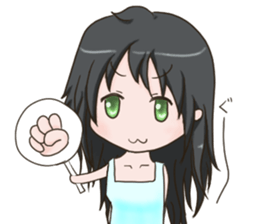 Kyuujitunojyoshi sticker #15574619