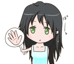 Kyuujitunojyoshi sticker #15574621