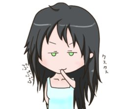 Kyuujitunojyoshi sticker #15574625