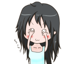 Kyuujitunojyoshi sticker #15574629