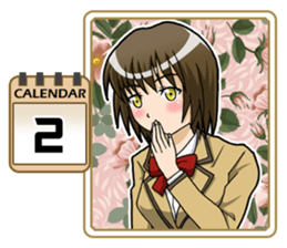 High School Girl Calendar Plus sticker #15574723