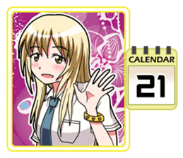 High School Girl Calendar Plus sticker #15574742