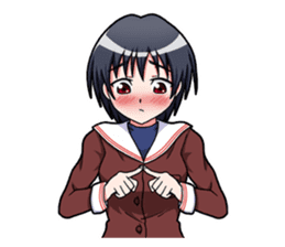 High School Girl Calendar Plus sticker #15574753