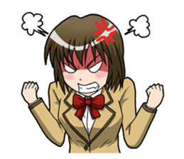 High School Girl Calendar Plus sticker #15574755