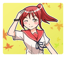 High School Girl Calendar Plus sticker #15574759