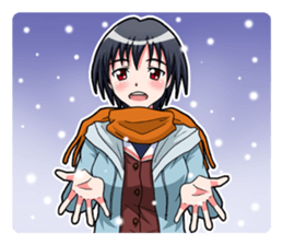 High School Girl Calendar Plus sticker #15574761