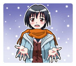 High School Girl Calendar Plus sticker #15574761