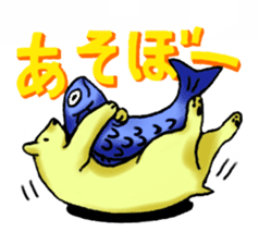 Shirokuma's daily life sticker #15575282