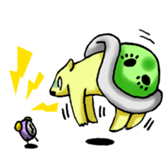 Shirokuma's daily life sticker #15575286