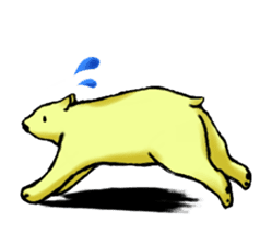 Shirokuma's daily life sticker #15575287