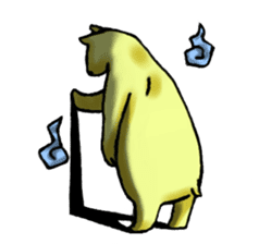 Shirokuma's daily life sticker #15575296