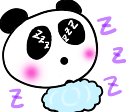 It's expressed by a virtual panda daily. sticker #15576559