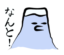 Man of Mount Fuji and a woman of Fuji sticker #15576667