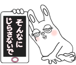 Strange character of the rabbit sticker #15576857