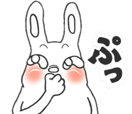 Strange character of the rabbit sticker #15576860